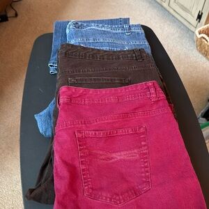 Women’s plus size jeans Tummy Control 3 pairs for $20